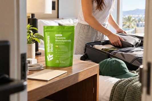 Creatine Gummies While Traveling: How Much? US 2026