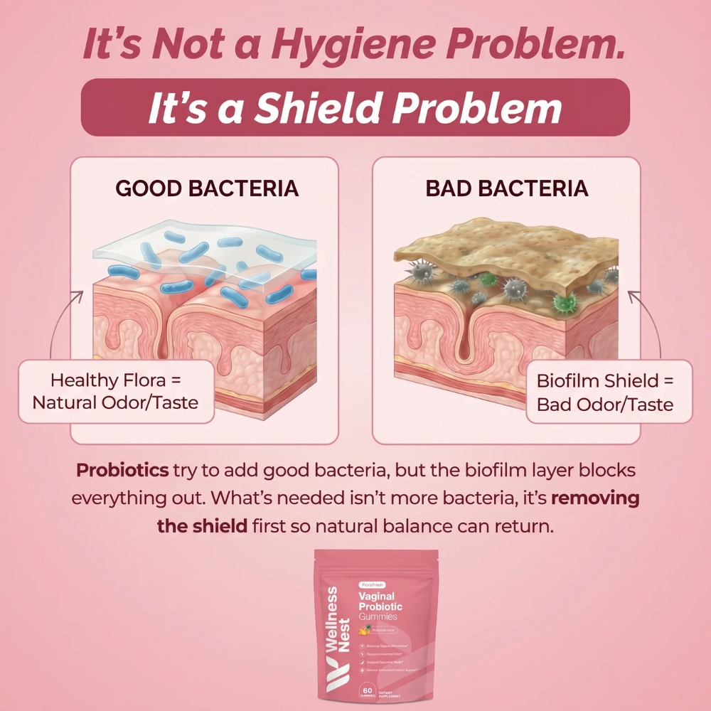 FloraFresh - Vaginal Probiotics Gummies - Hygiene Problem